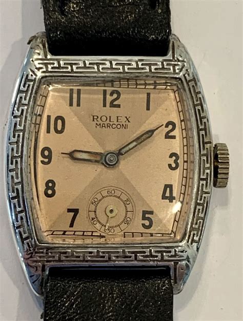 rolex marconi watch history.